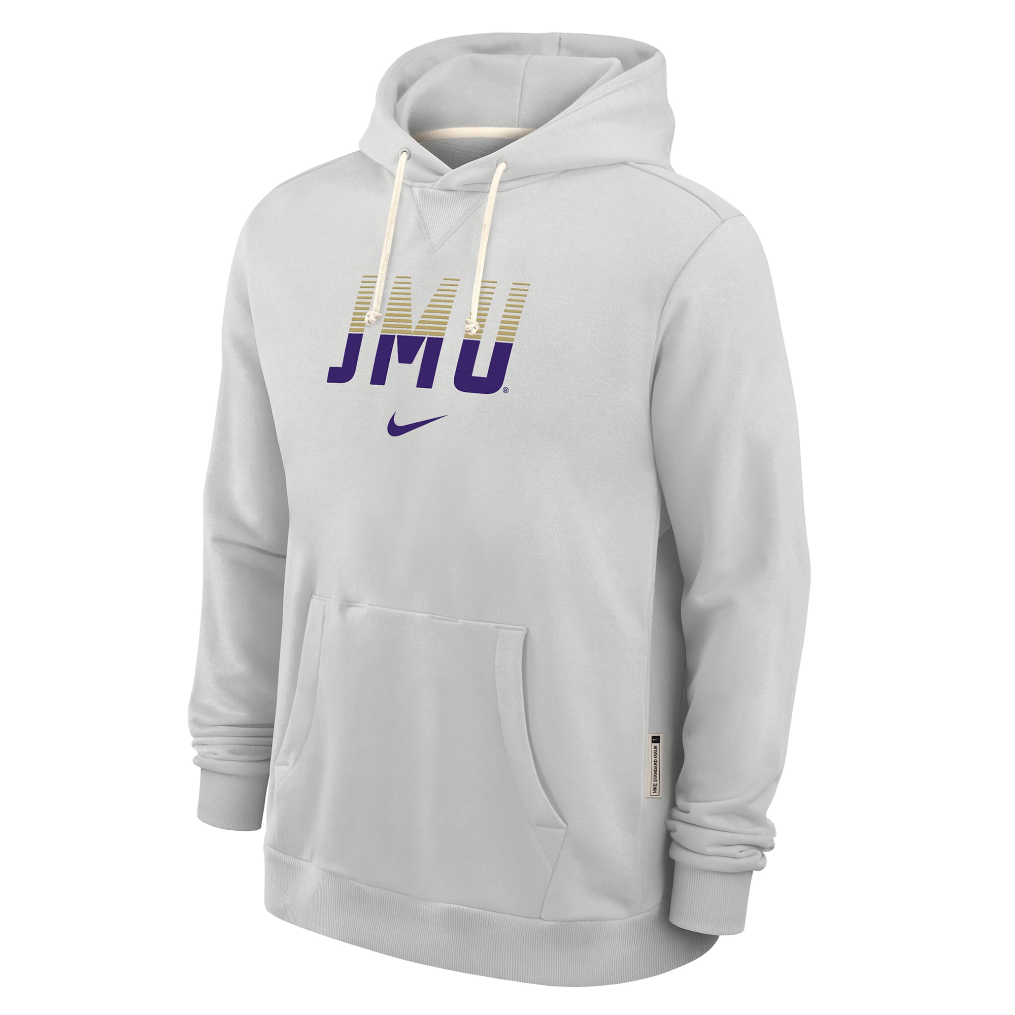 Men's Nike Gray James Madison Dukes 2026 Sideline Dri-FIT Hoodie