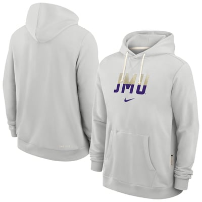 Sweat à capuche Nike Dri-FIT James Madison Dukes 2026 Sideline - Gris