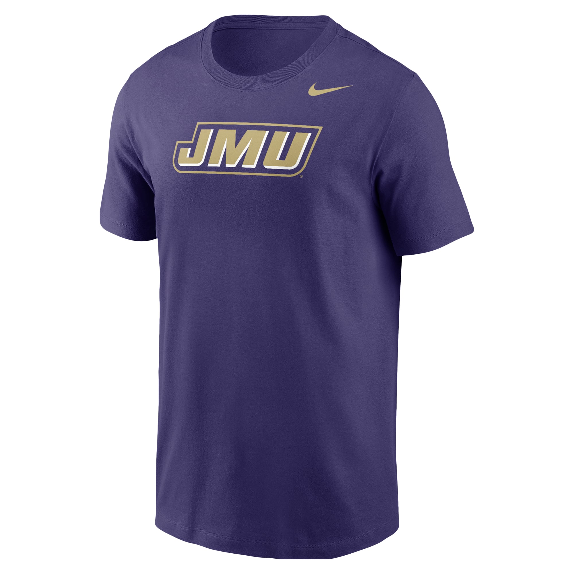 T-shirt Nike violet avec logo James Madison Dukes pour homme