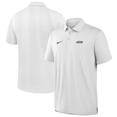 Polo Nike Sideline 2026 des Dukes de James Madison - Blanc