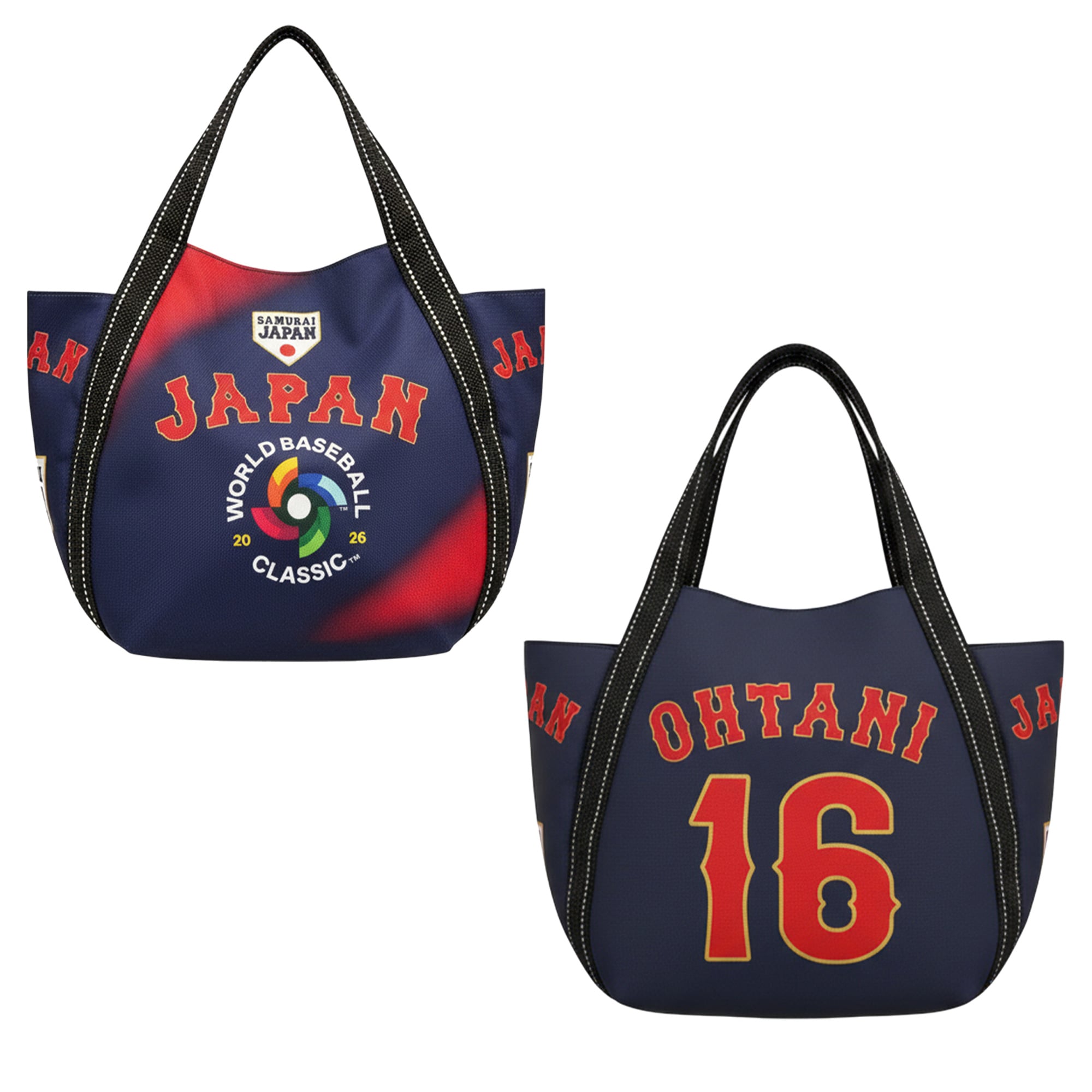 新品】大谷 翔平 日本代表 ミニバルーントート ネイビー 2026 WBC 日本 