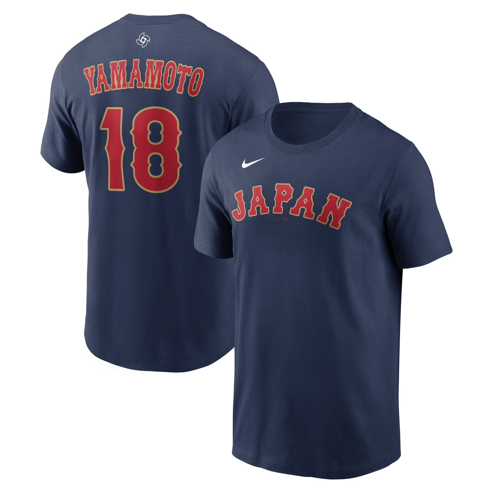 2023 WBC 大人フリー 日本代表 山本由伸 プリントユニフォーム 