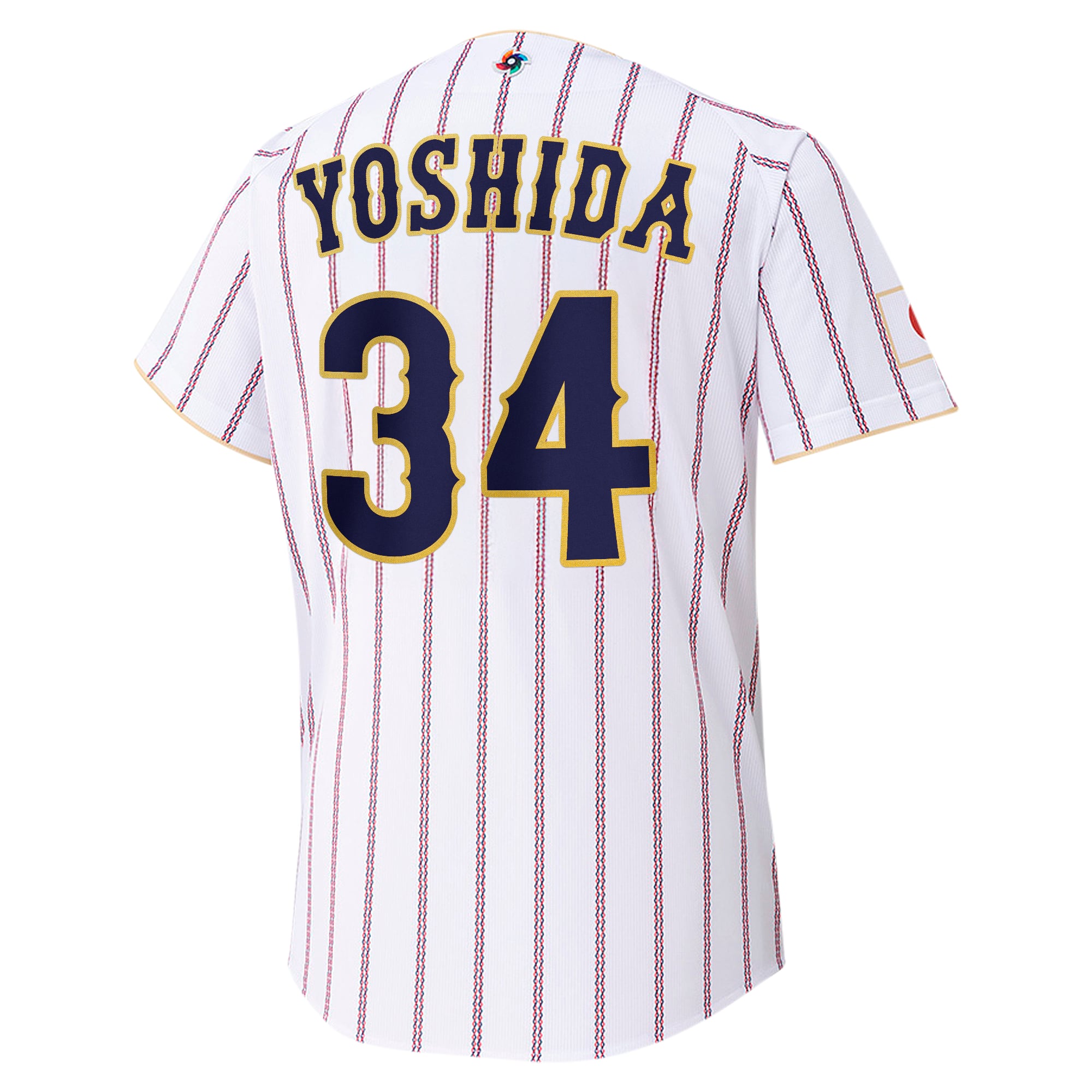 吉田正尚 レプリカ ユニフォーム 侍ジャパン WBC ホーム 選手 番号 