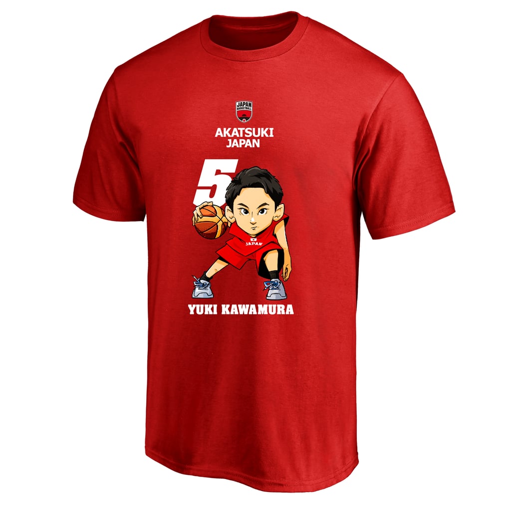 AKATSUKI JAPAN イラスト Tシャツ #5 河村勇輝