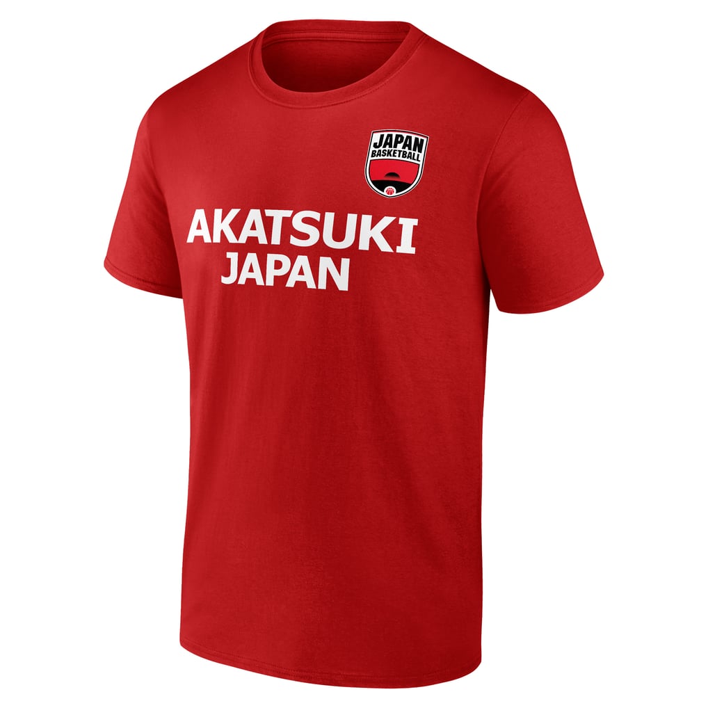 AKATSUKI JAPAN N&N Tシャツ (レッド) #12渡邊雄太