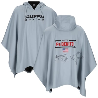 Jaybrio Pe Benito Zuffa Boxing 03 Autographed Fanatics Authentic Event-Worn Walkout Hoodie