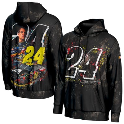 Jeff Gordon ProSphere Paint Splatter Hoodie - Black