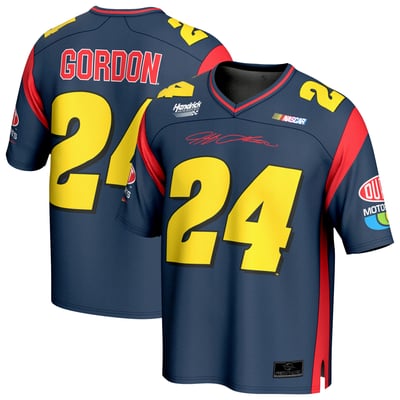  Jeff Gordon ProSphere Youth DuPont Football Fashion Jersey - Navy