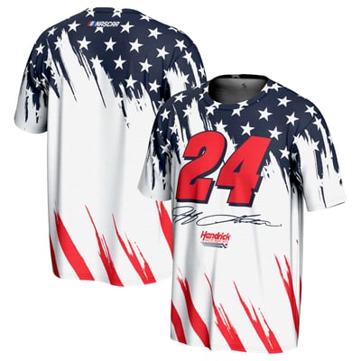Jeff Gordon ProSphere Youth Americana T-Shirt - White
