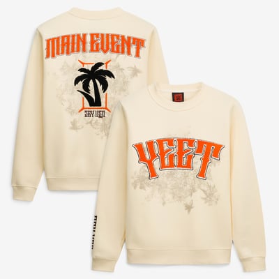 Jey Uso Yeet Sweatshirt - Cream