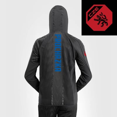  Jiri Prochazka UFC Zenith by Venum Women's Authentic Fight Night Full-Zip Walkout Hoodie - Black