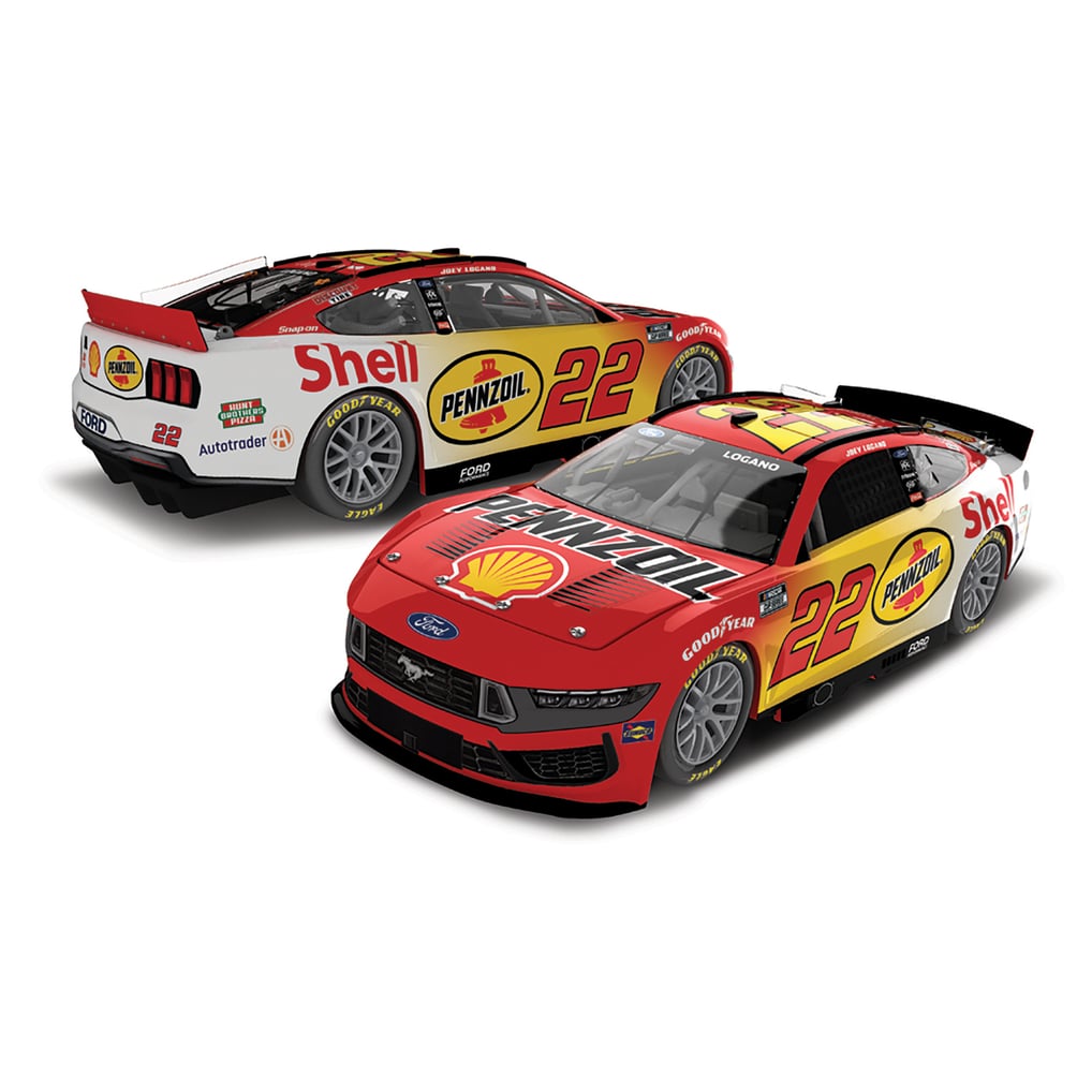 Joey Logano Autographed 2022 Shell/Pennzoil Throwback Darlington Win, 1