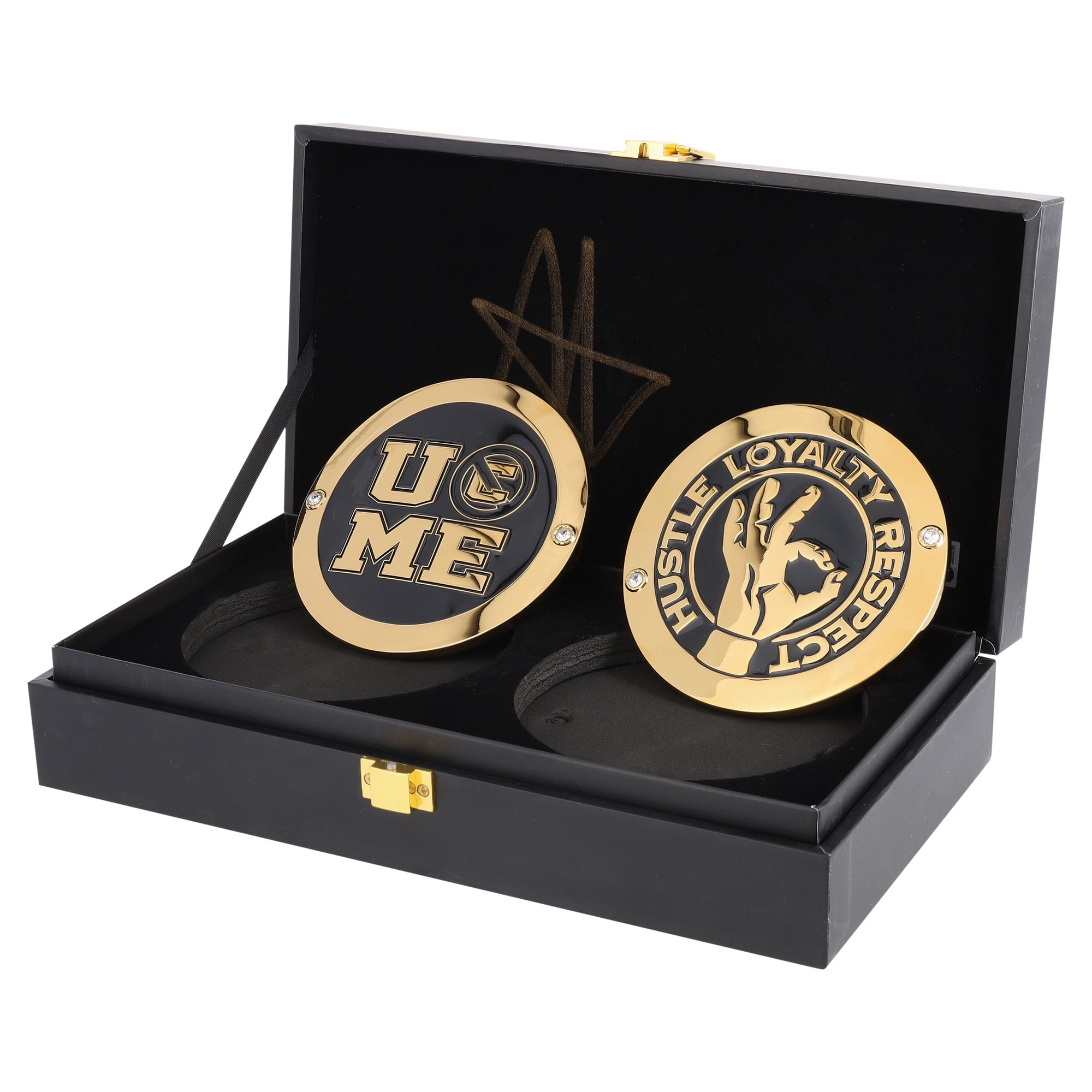 Side Tag Box John Cena Championship Replica Side Plate Box Set