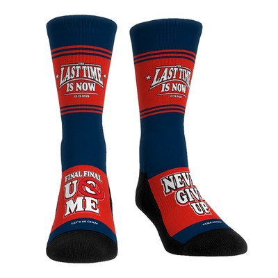 Chaussettes unisexes John Cena Rock Em Farewell Tour 2025 Washington D.C.