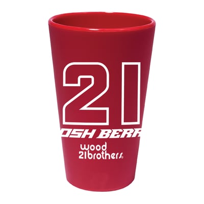 Josh Berry WinCraft 16oz. Silicone Pint Glass
