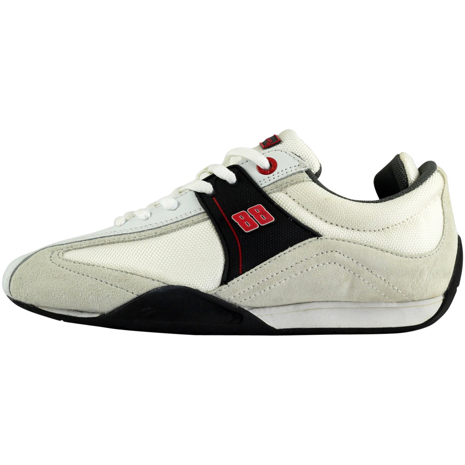 Dale Earnhardt Jr. JR Nation Women's Camber Shoes - White/Black