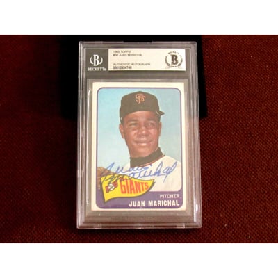Juan Marichal Memorabilia, Autographed Juan Marichal Collectibles 