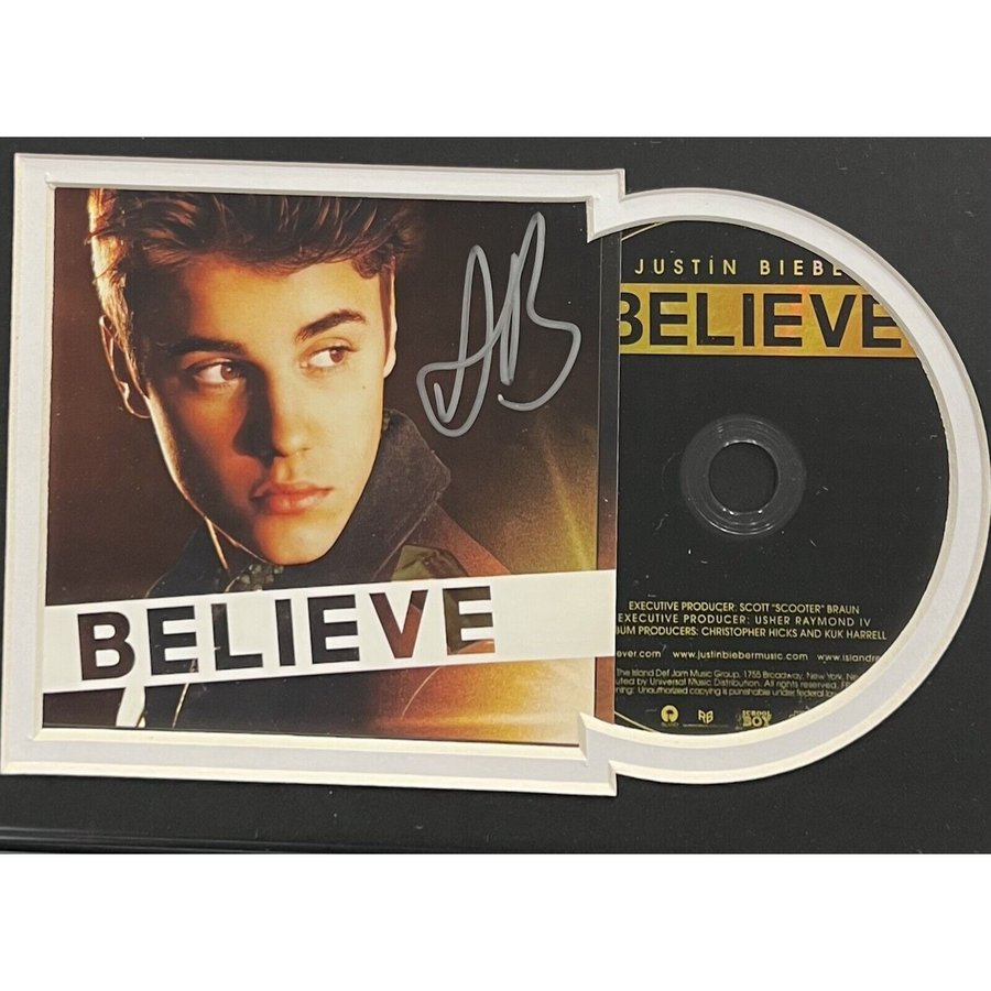 Justin Malnar Believe Sign Justin Bieber
