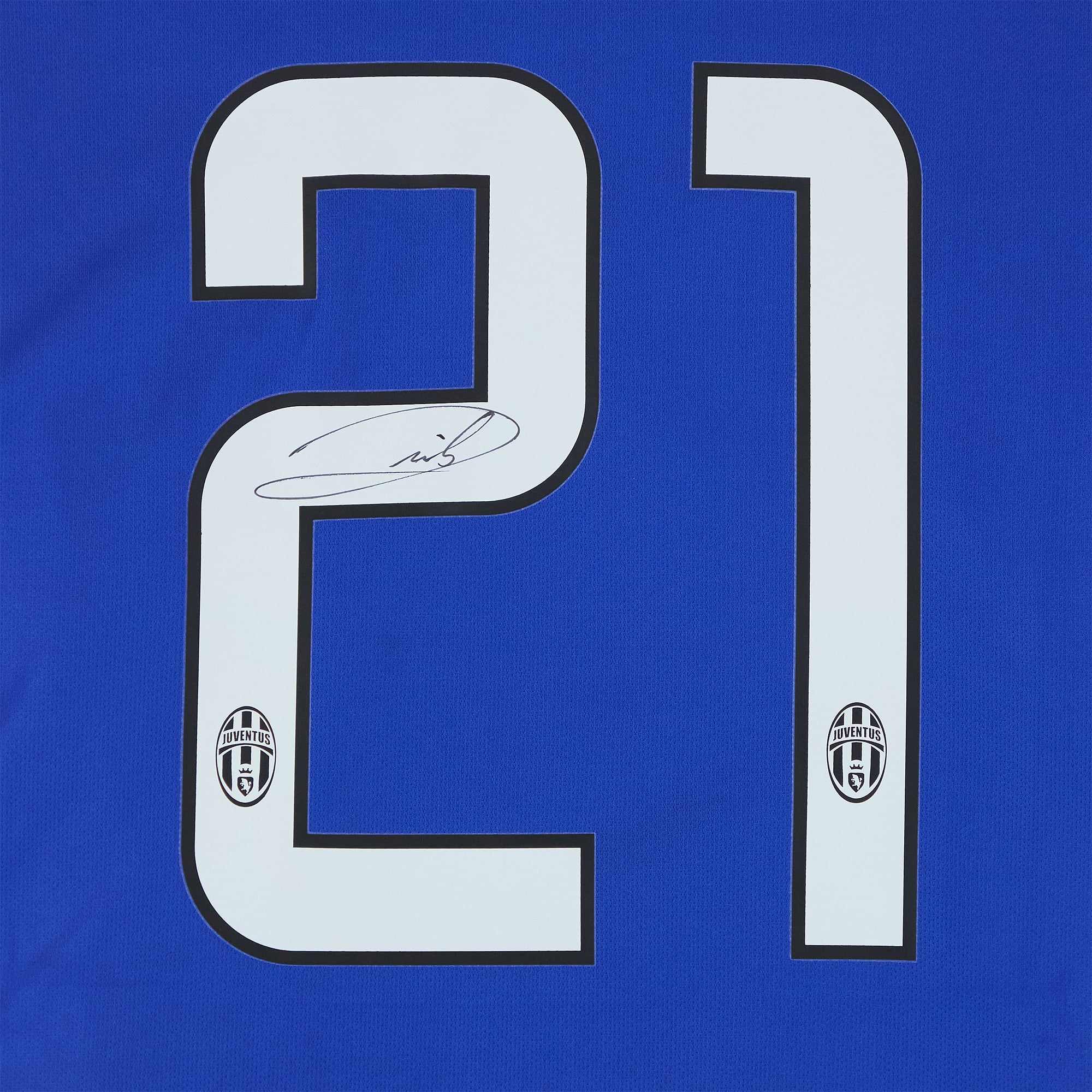 Maillot extérieur 2014-25 autographié par Andrea Pirlo (Juventus)