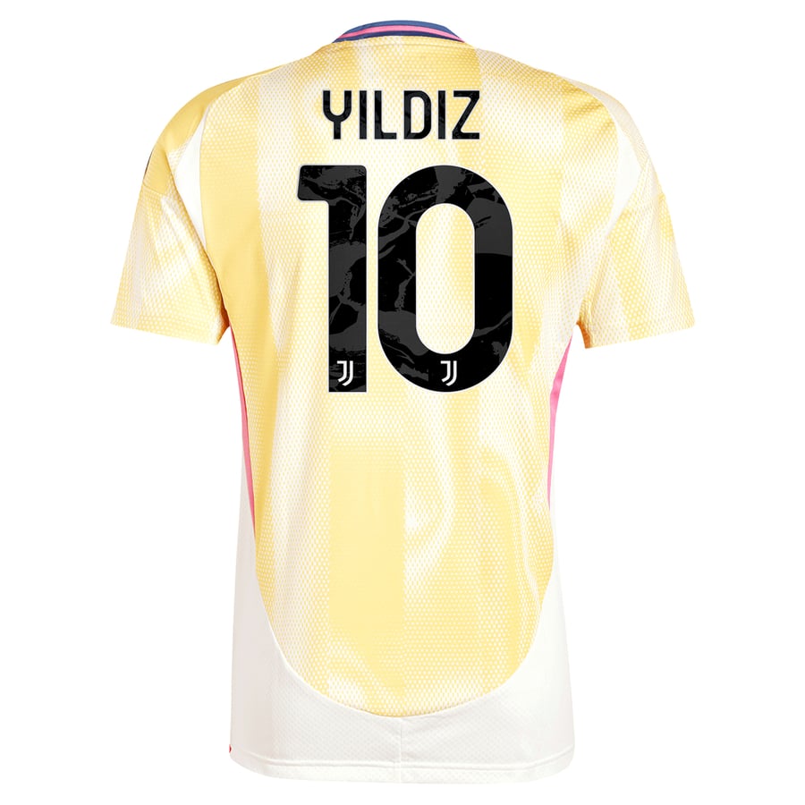 ユベントス 24/25 アウェイユニフォームYildiz 10 プリント