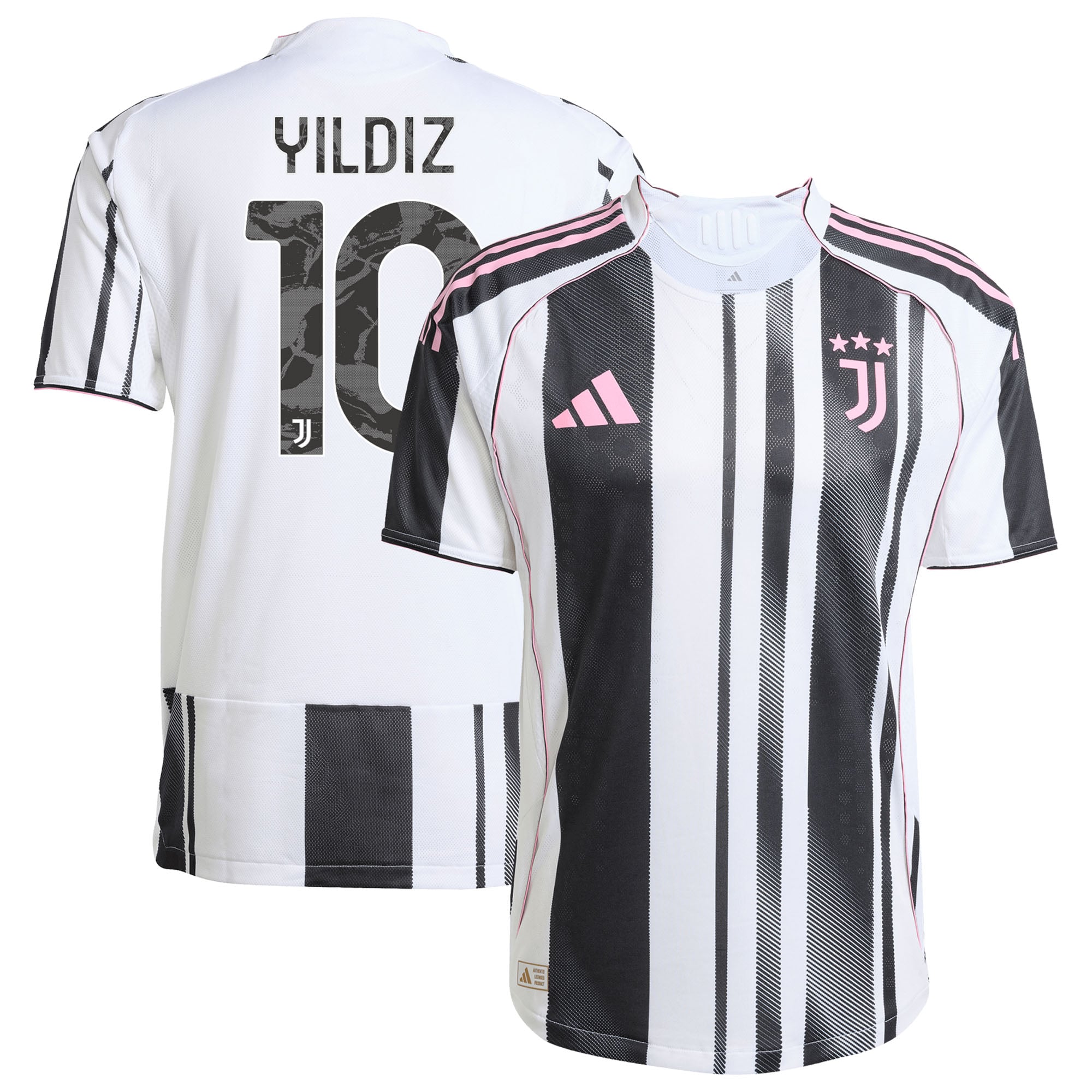 ユベントス ホーム オーセンティックユニフォーム 2025-2026 Yildiz 10 