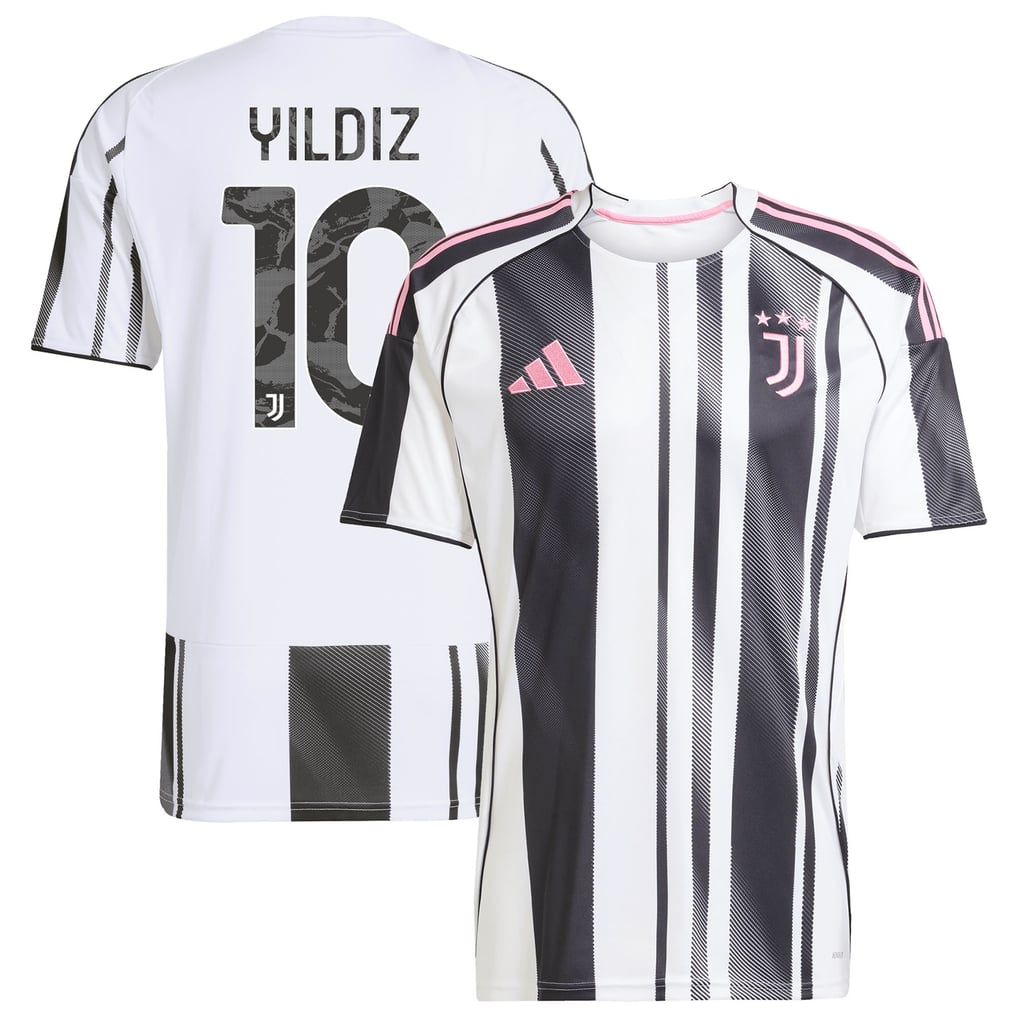 ユベントス ホームユニフォーム2025-26 Yildiz 10 プリント
