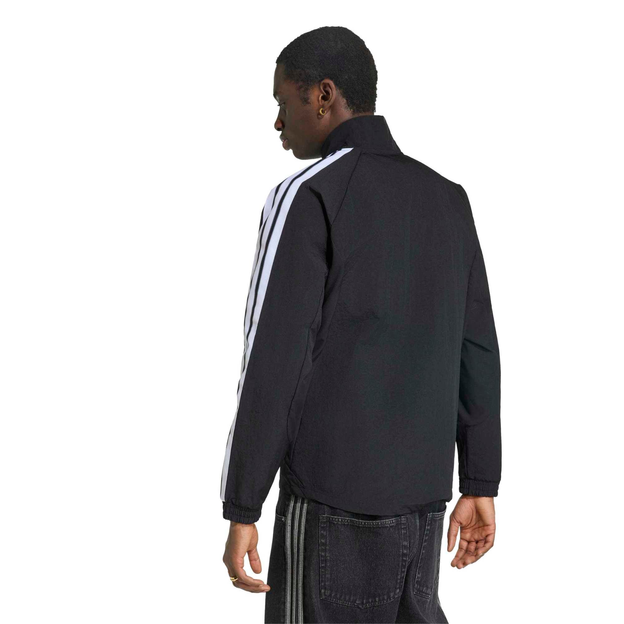 Veste zippée intégrale adidas Juventus 2026 Anthem noire pour homme