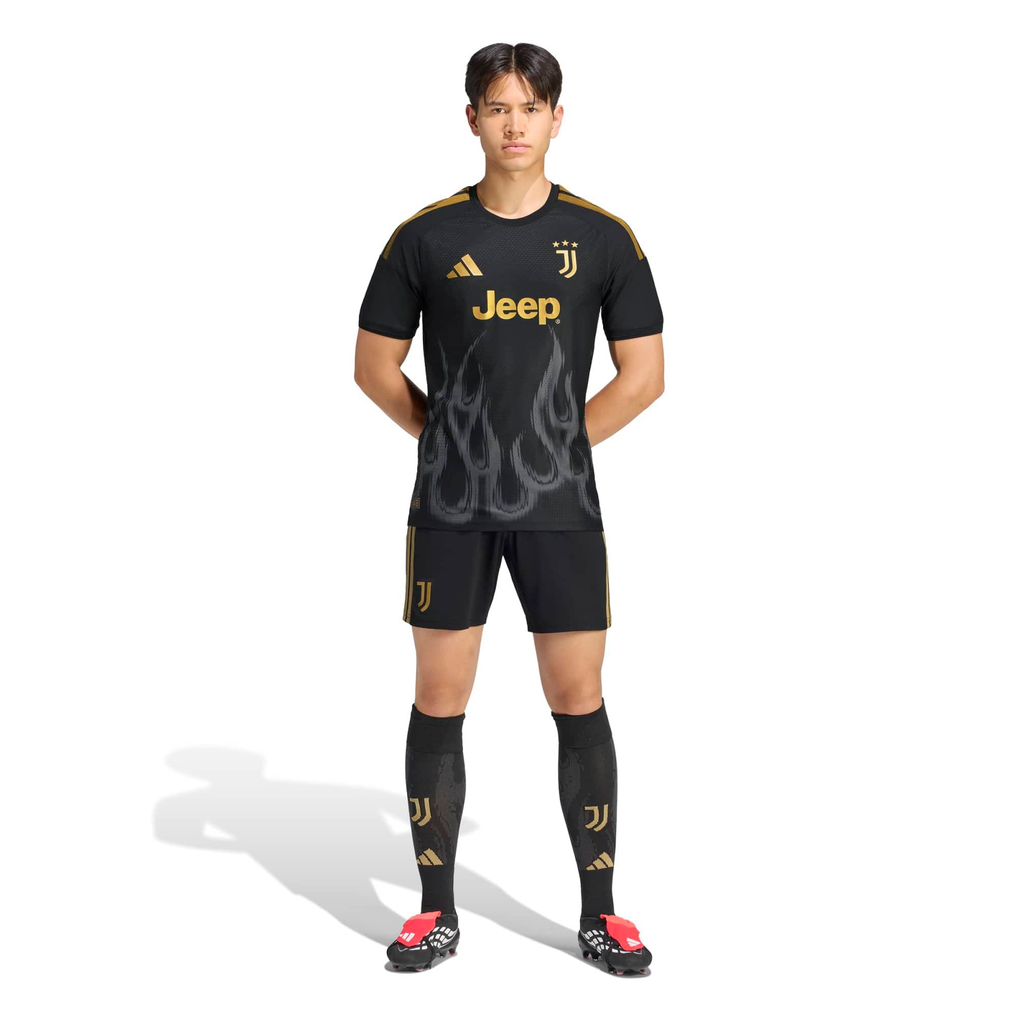 Men's adidas Black Juventus 2026/27 Third On-Field Authentic Jersey