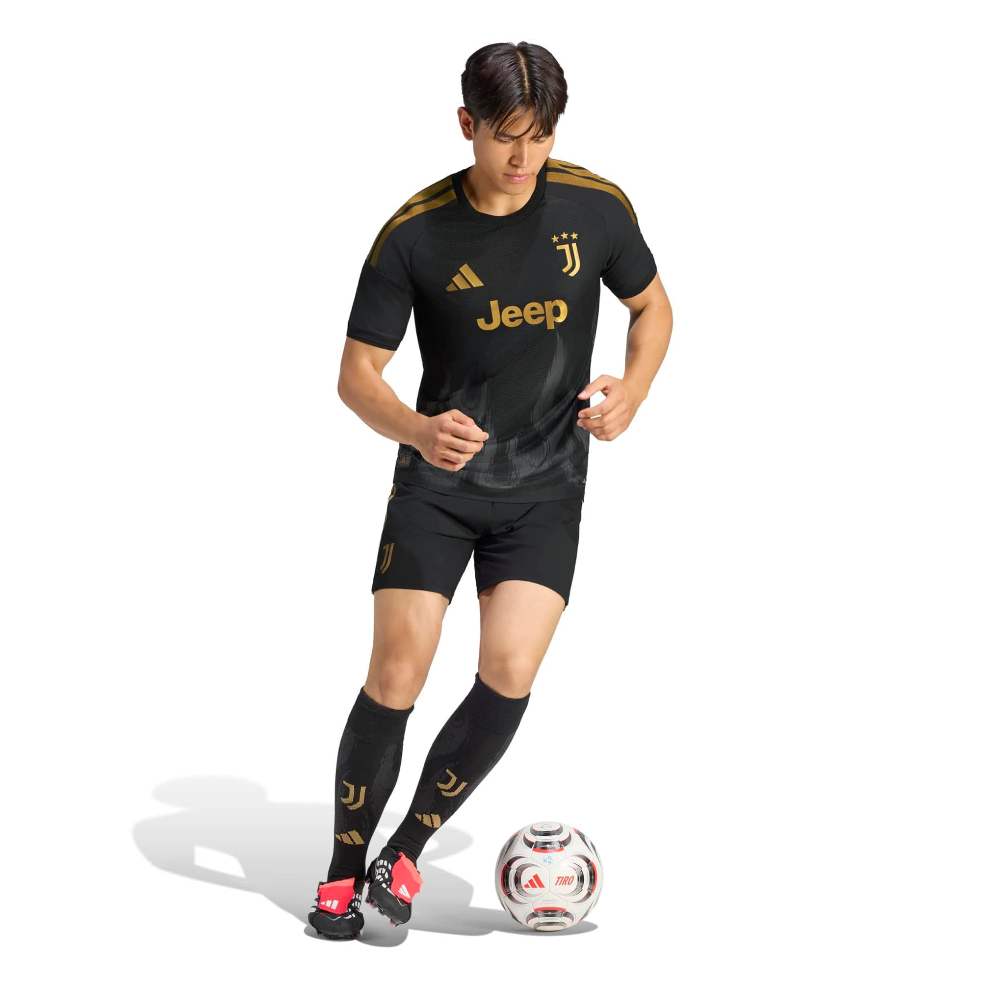 Men's adidas Black Juventus 2026/27 Third On-Field Authentic Jersey