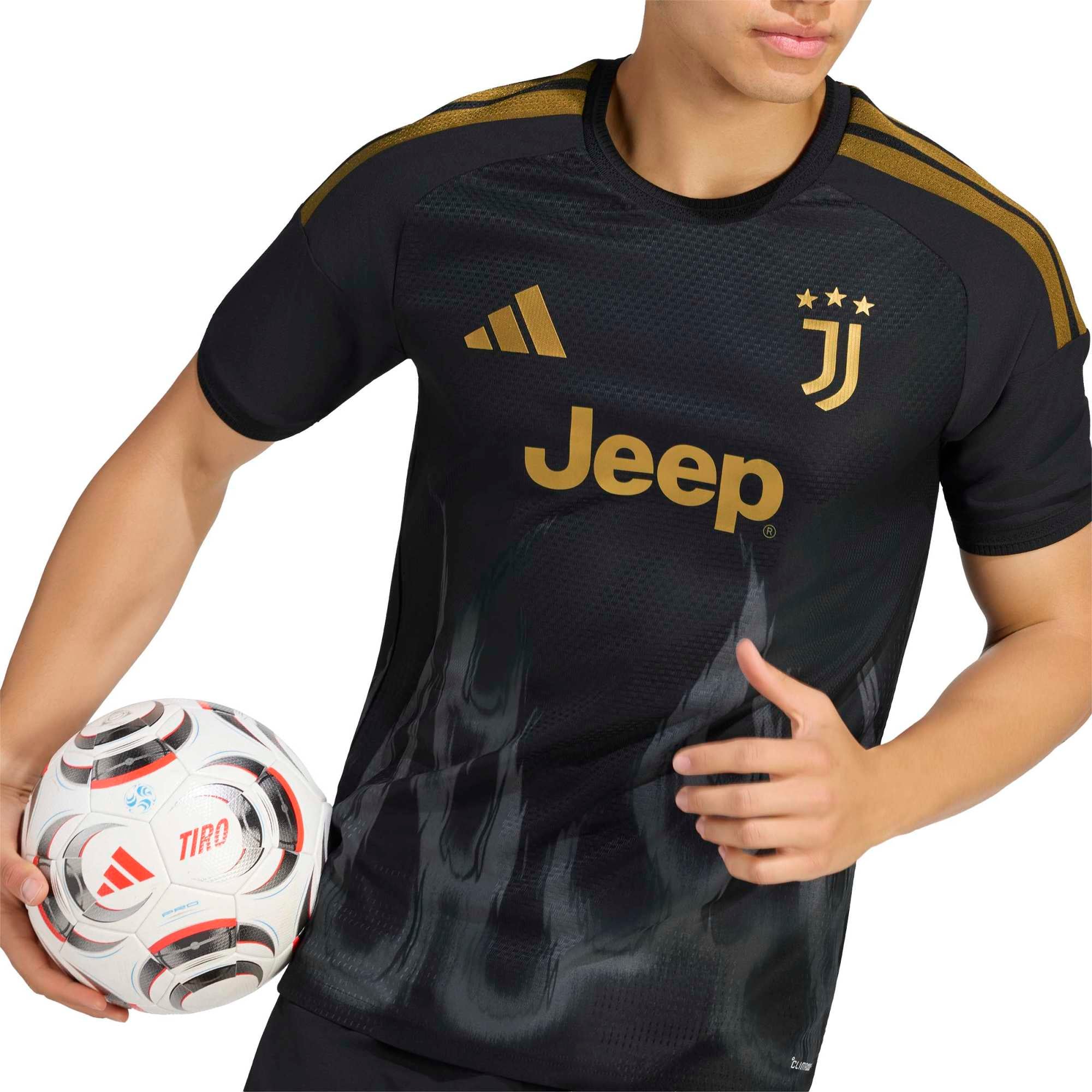 Men's adidas Black Juventus 2026/27 Third On-Field Authentic Jersey