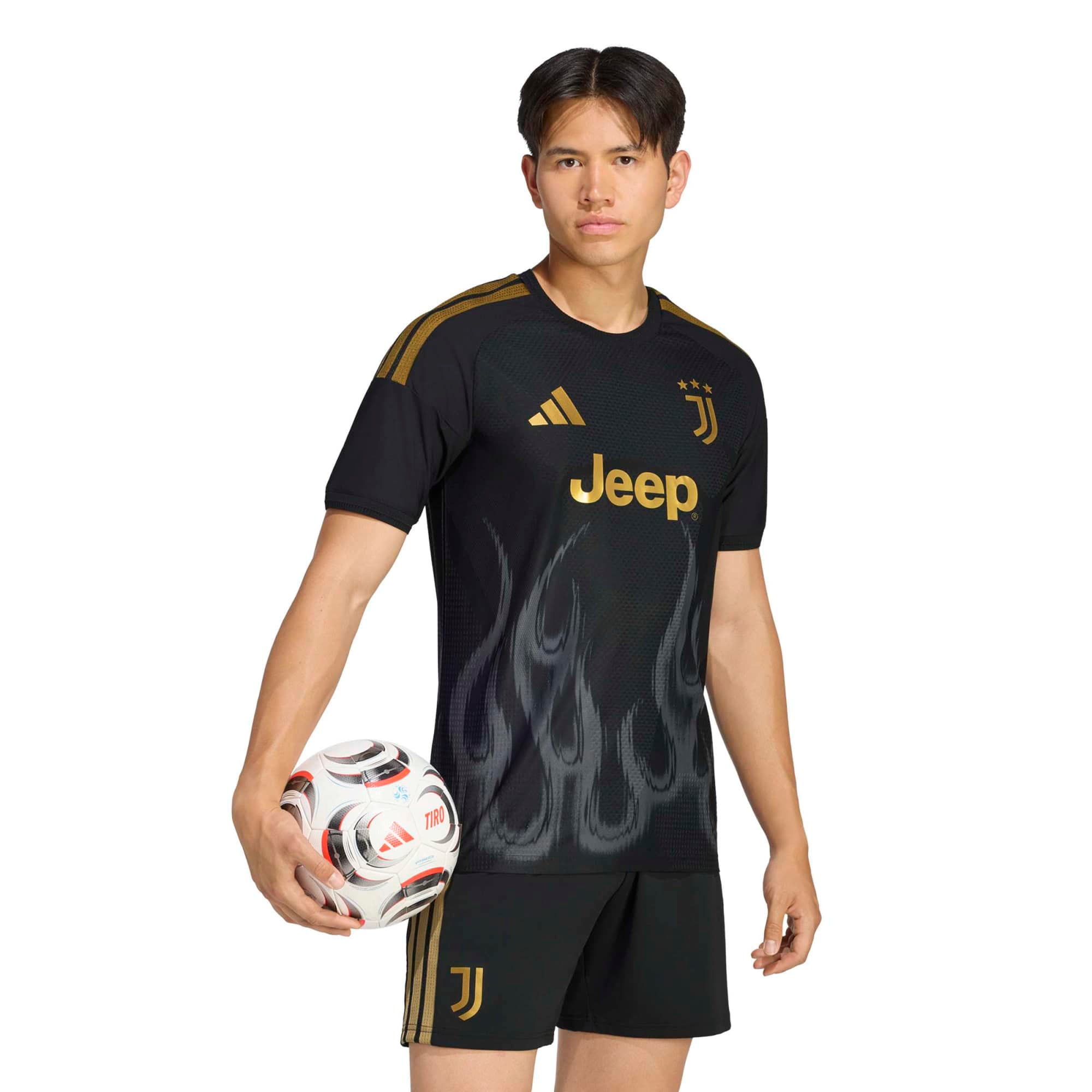 Men's adidas Black Juventus 2026/27 Third On-Field Authentic Jersey