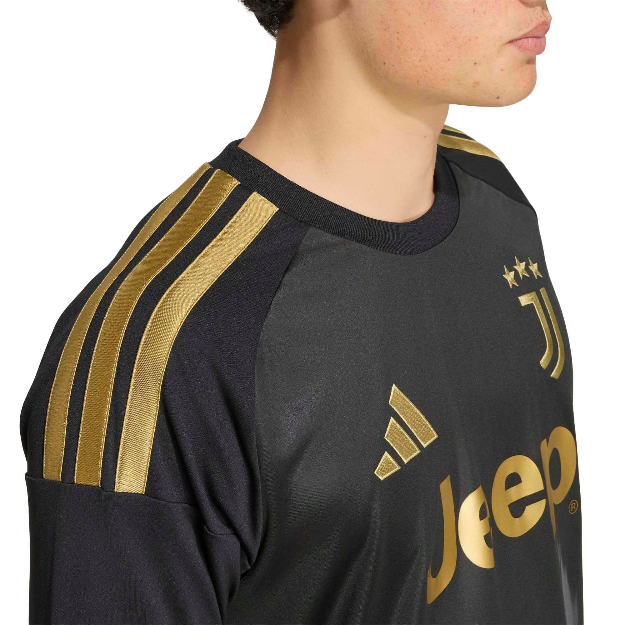 Men's adidas Black Juventus 2026/27 Third Replica Jersey