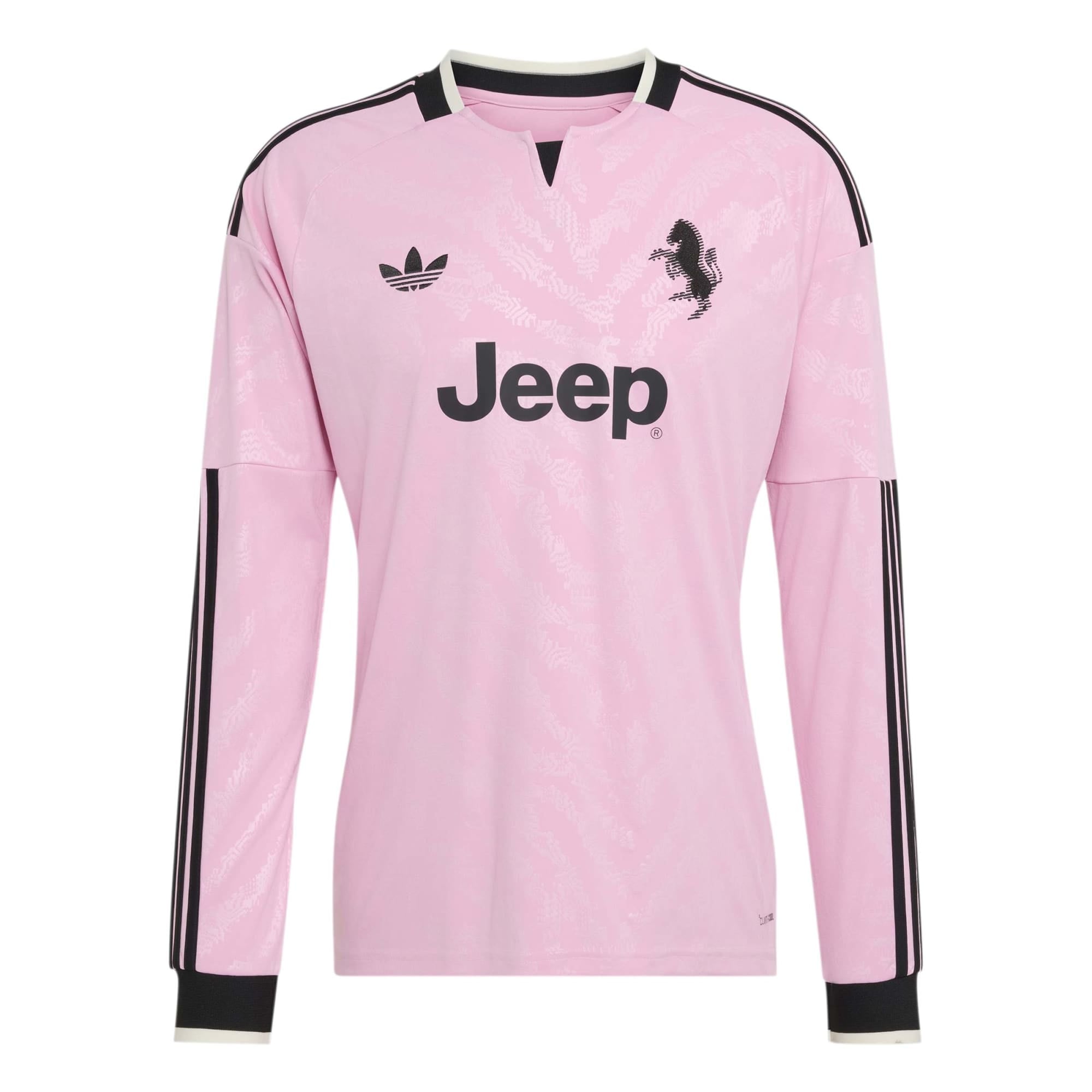 Men's adidas  Pink Juventus 2026/27 Away Replica Long Sleeve Jersey