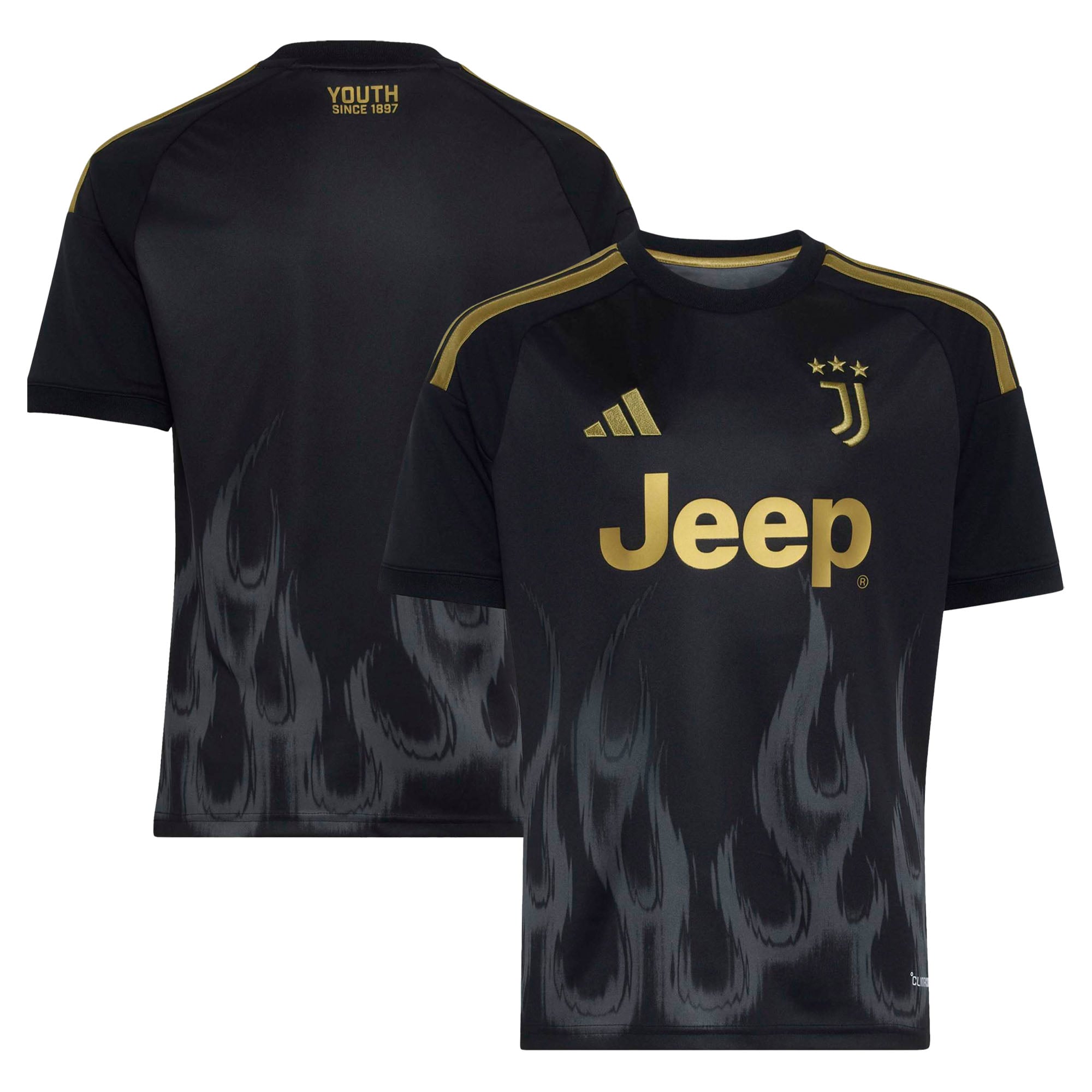 Youth adidas Pink Juventus 2026/27 Away Replica Jersey