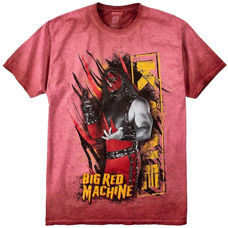 Red Machine Kane Kane ''Big Red Machine'' Mineral Wash T-Shirt - Mens
