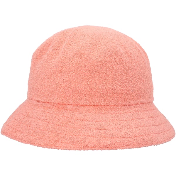 Kangol Bermuda Casual Bucket Hat Coral Pink OS Beach Summer Tropical Kangol Bermuda bucket hat in peach | ASOS main image 2