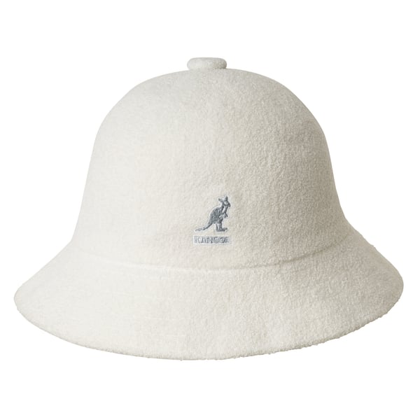 Kangol Bermuda Casual Bucket Hat - White display picture 3