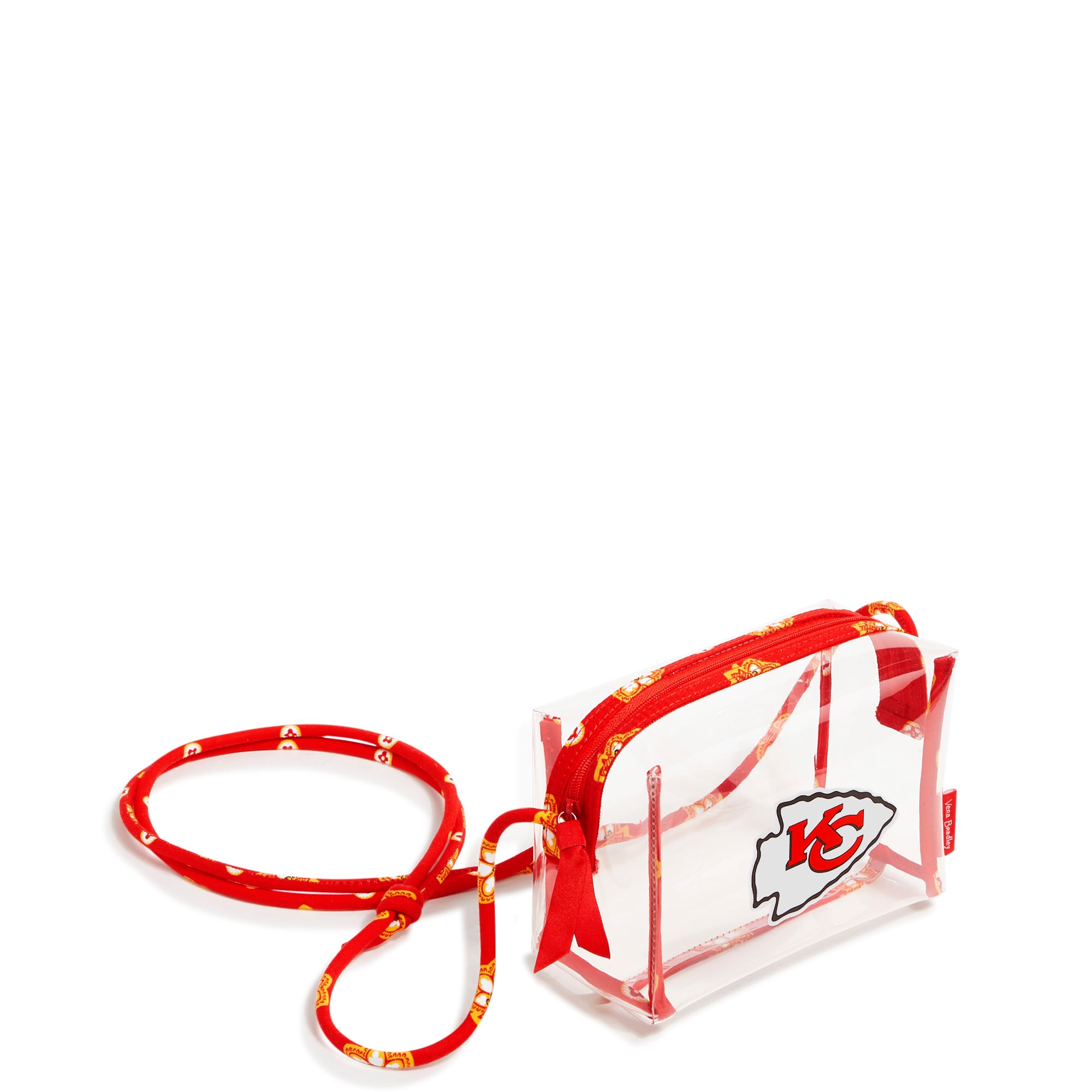 Sac bandoulière transparent Vera Bradley des Chiefs de Kansas City