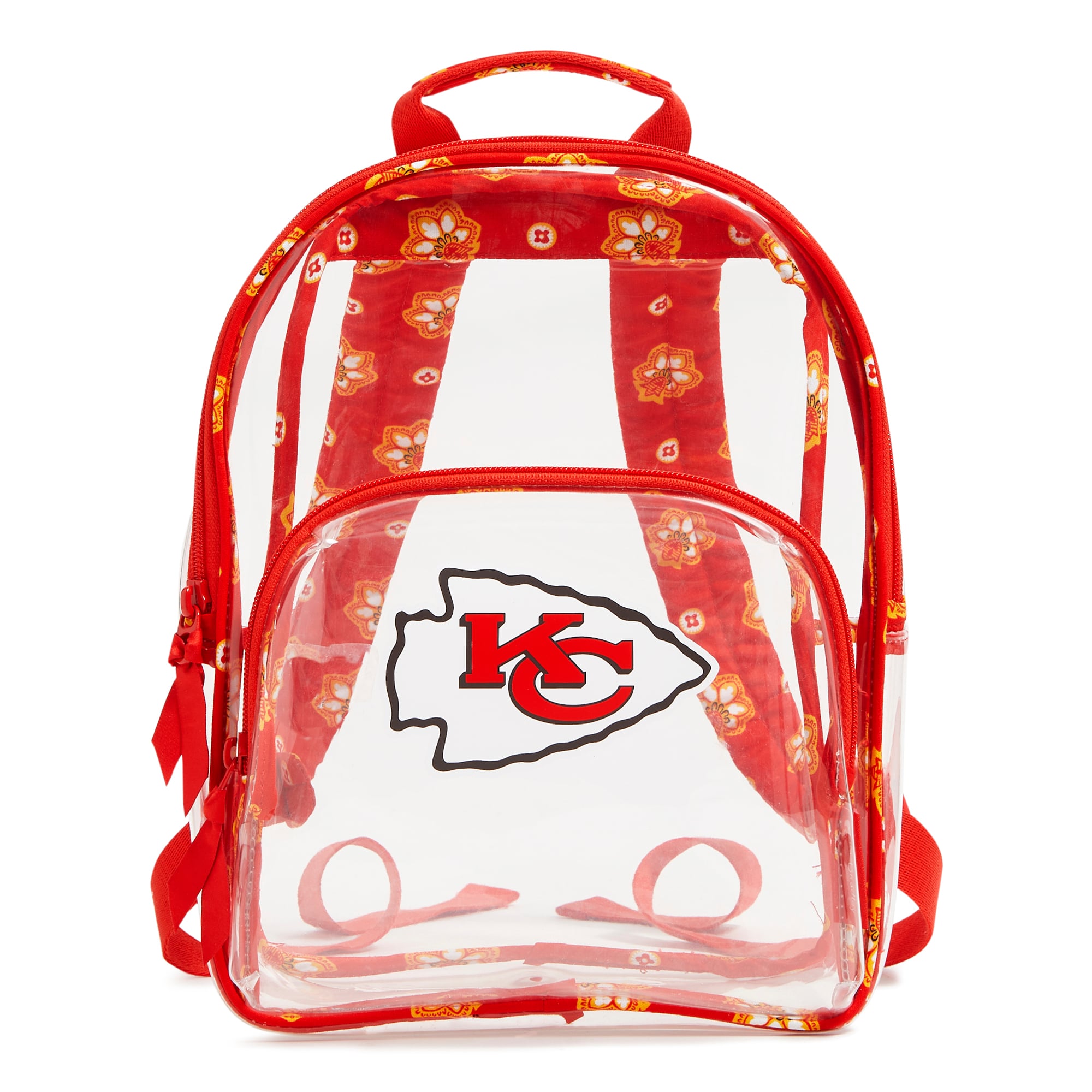 Kansas City Chiefs Vera Bradley Clear Small Backpack
