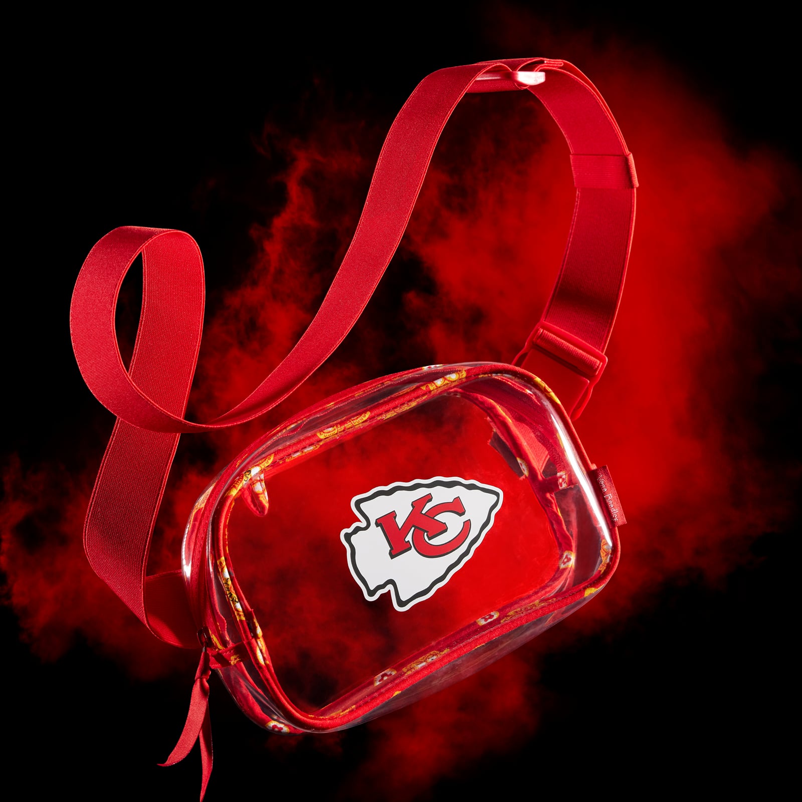 Kansas City Chiefs Vera Bradley Clear Small-Belt Bag