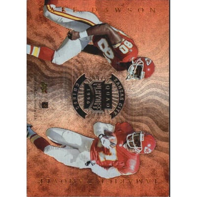 1996 Absolute Quad Series #15 Marcus Allen/Kimble Anders/Lake Dawson/Tamarick Vanover