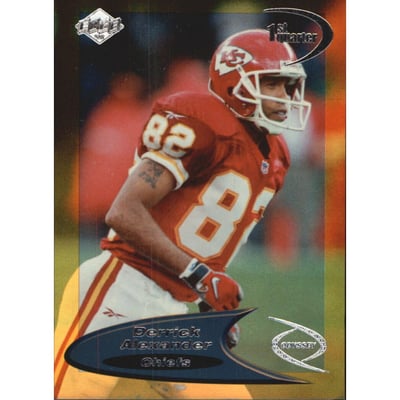 1998 Collector's Edge Odyssey Level 2 HoloGold #H92 Derrick Alexander