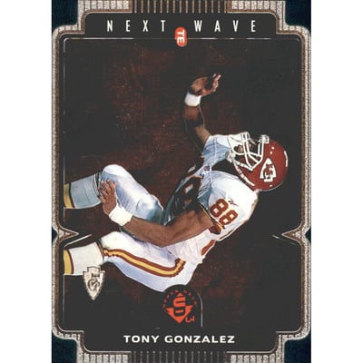 1998 UD3 Die Cuts #137 Tony Gonzalez NF