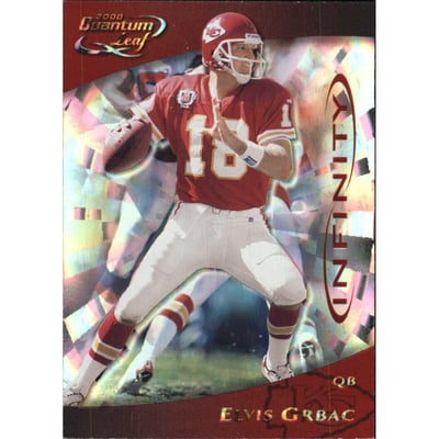 2000 Quantum Leaf Infinity Red #140 Elvis Grbac
