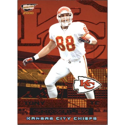 2000 Revolution Red #46 Tony Gonzalez