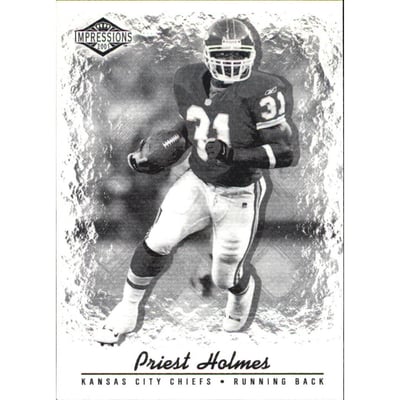 2001 Pacific Impressions Shadow #66 Priest Holmes