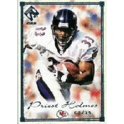 2001 Private Stock Blue Framed #48 Priest Holmes