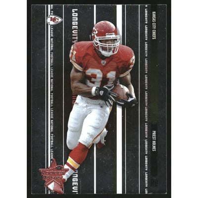 2003 Leaf Rookies and Stars Longevity #40 Priest Holmes