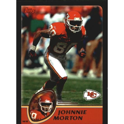 2003 Topps Black #166 Johnnie Morton