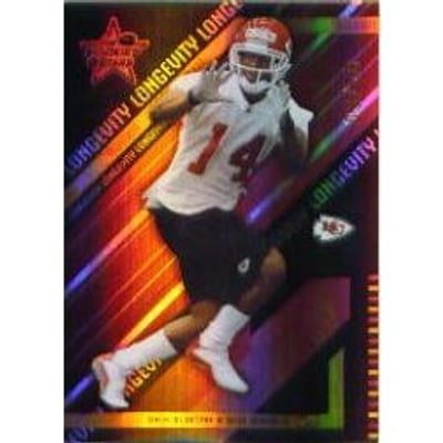 2004 Leaf Rookies and Stars Longevity Black #144 Jeris McIntyre